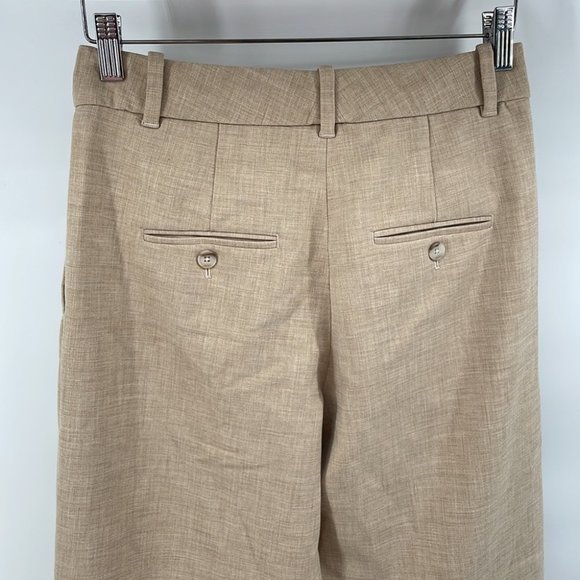 Aritzia Wilfred The Effortless Pant heather oat Beige wide leg minimalist career - Picture 10 of 11